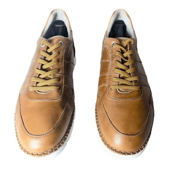 PIKOLINOS Brown Leather Sneaker Size 45 - Picture 4 of 9